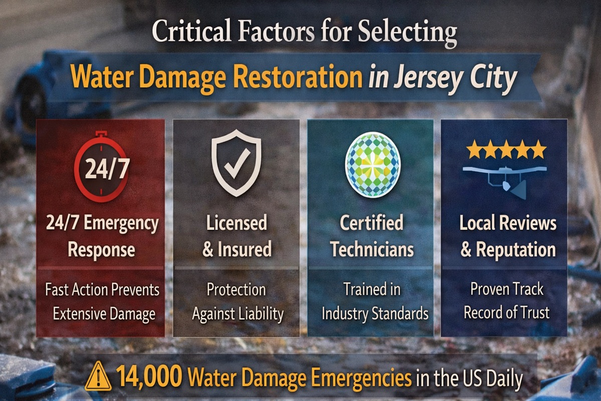 Water Damage Restoration Jersey City